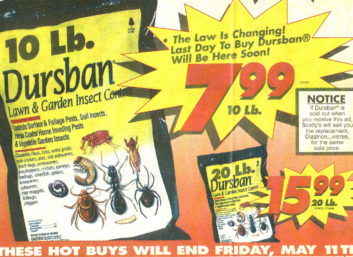 This sales flyer is taken from a Scotty's Hardware Store in Florida.